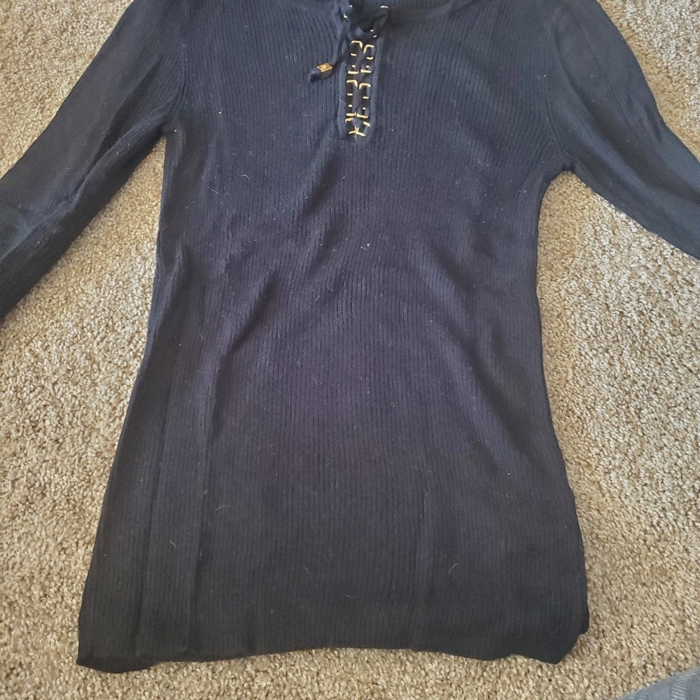 Black MK sweater
